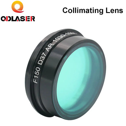 QDLASER Laser Collimating Focusing Lens Dia.37mm with Lens Holder for Precitec Fiber Laser Cutting Head Lens Collimator
