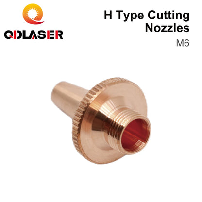 QDLASER 1064nm Fiber Laser Nozzle M6 Thread 11.5mm Diameter 15.5mm Height for Preictec 3D Fiber Laser Head
