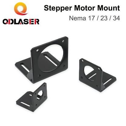 QDLASER Motor Base Aluminium Mounts for NEMA17 NEMA23 NEMA34 Stepper Fastener Mounting Bracket Support Bracket