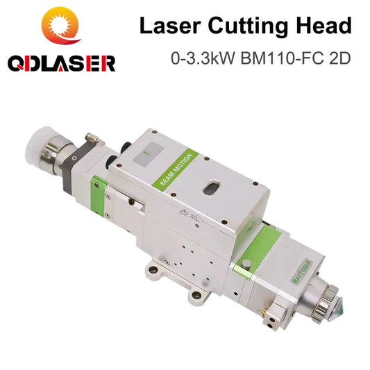 QDLASER Raytools Laser Cutting Head BM110-FC2D 0-3.3kW Auto-Focus FL125/155/200mm for Laser Cutting Machine