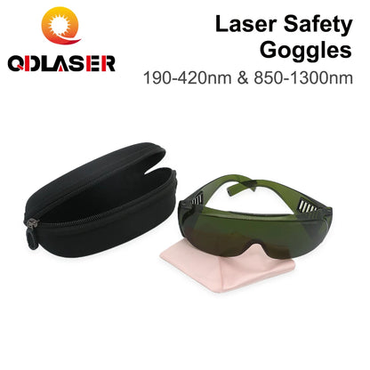 QDLASER 1064nm Protective Style B 850-1300nm OD6+ CE Laser Safety for Protective Eyewear for Fiber Lasers