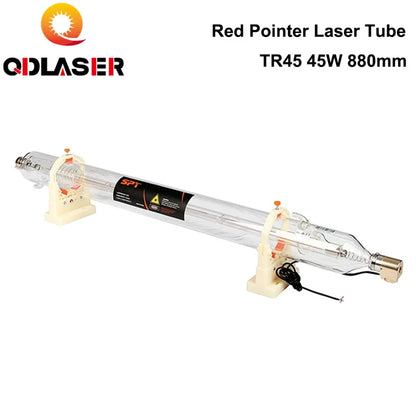 SPT TR45 Ceramic CO2 Laser Tube 45w With Red Light Indication for Co2 Laser Engraving and Cutting Machine