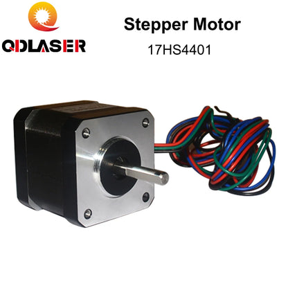 QDLASER Nema 17 Stepping Motor Single-axis 17HS4401 0.45Nm 1.8 Degree 2-Phase For Laser Machine and 3D Printer
