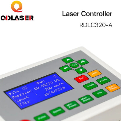 QDLASER Ruida RD RDLC320-A Co2 Laser DSP Controller for Laser Engraving and Cutting Machine RD320 320