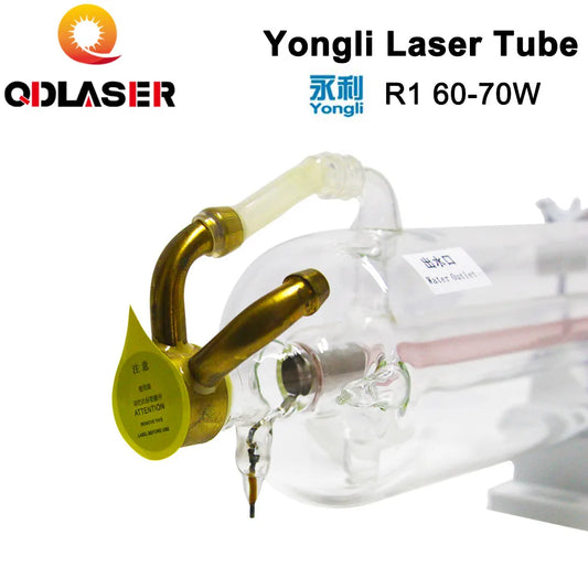 High Quality Yongli R1 60W Co2 Laser Tube for Co2 Laser Engraving and Cutting Machine