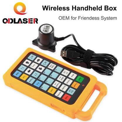 QDLASER FSCUT Wireless handle box Fiber laser control system OEM for Fiber optic FSCUT FSCUT2000C CypCut BCS100 BMC1604