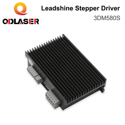 QDLASER Leadshine Stepper Motor Driver 3DM580 3 Phase 18-50VDC 1.0-8.0A Upgrade 3DM580 for CO2 Laser Cutting Engraving Machine