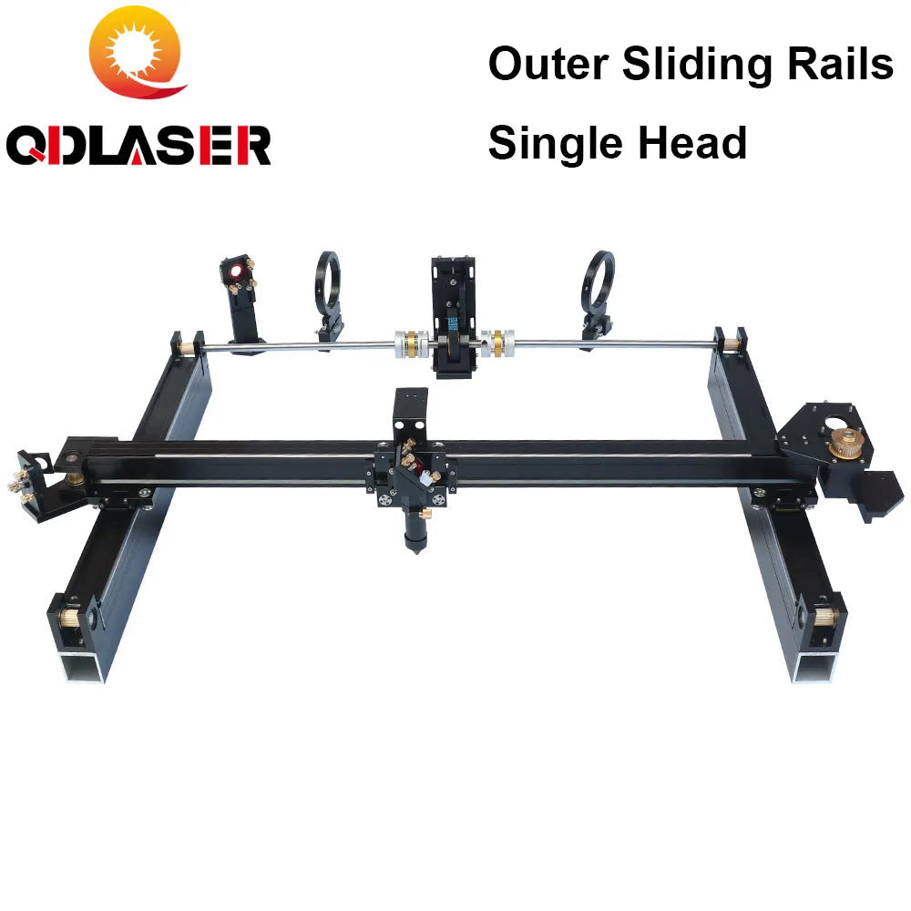 Laser Mechanical Parts External Slide Guide for CO2 Laser Engraving Cutting Machine