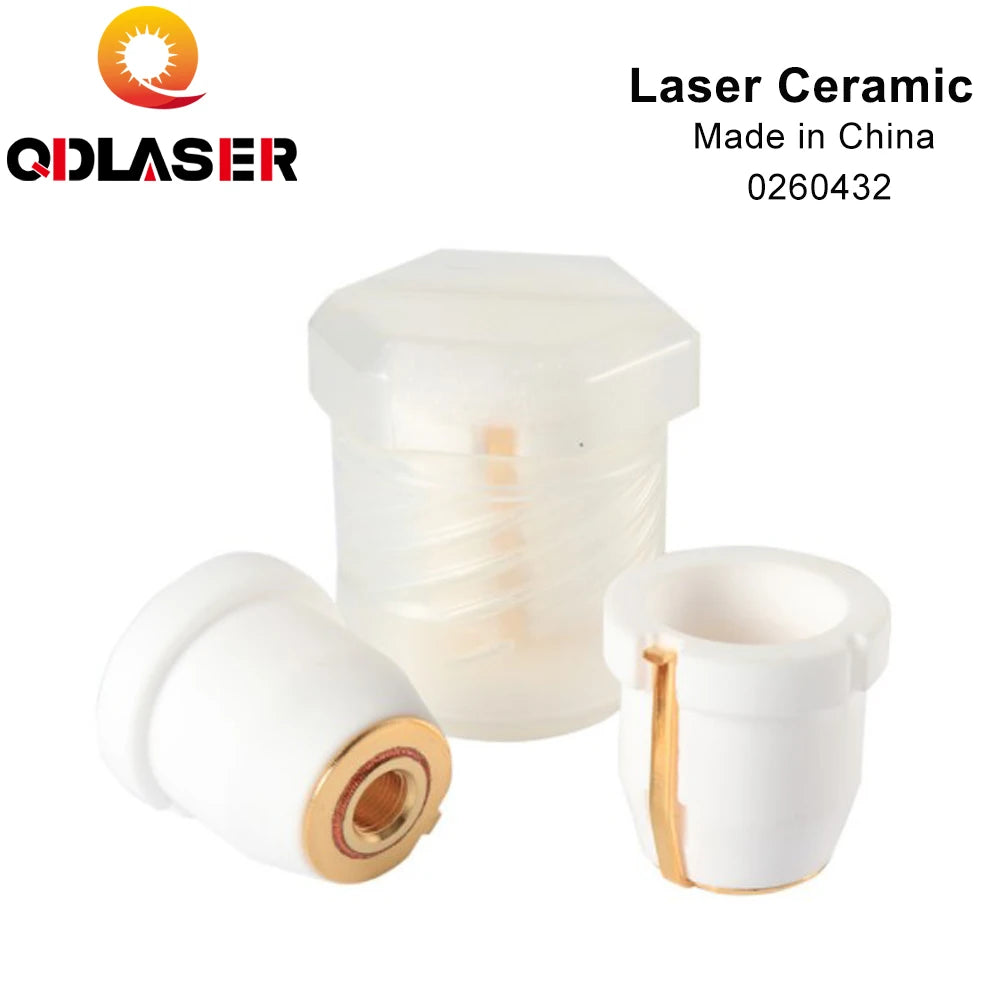 QDLASER Laser Ceramic China Made Factory Wholesale 0260432/260432 For CO2 Metal Laser Cutting Machines