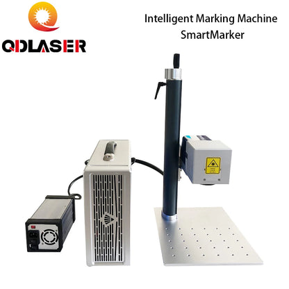 QDLASER 20/30W Fiber Laser Intelligent Marking Machine SmartMarker For Marking Metal