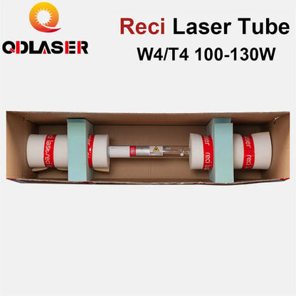 Reci W4 S4 Z4 100W Max.130W CO2 Laser Tube Wooden Case Box Packing Length 1400 Dia. 80mm for CO2 Laser Engraving Cutting Machine
