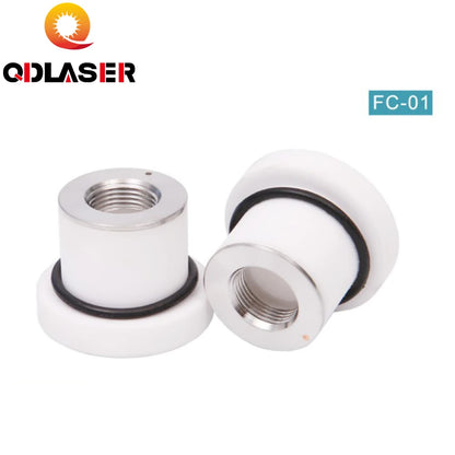 QDLASER High Quality Laser Ceramic Ring 25mm Diameter FC-01 for OSPRI Fiber Laser Cutting Head 500W 700W 1000W Wholesale