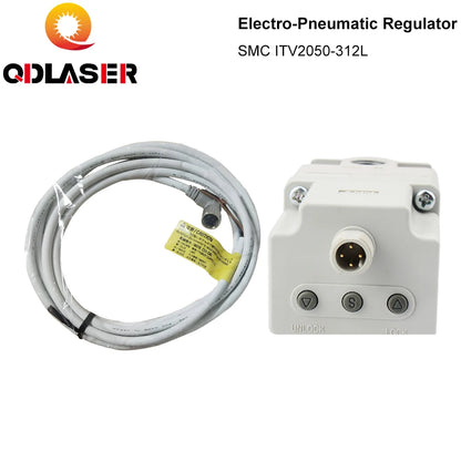SMC ITV2050-312L Electronic Vacuum Regulator Electro-Pneumatic Regulator