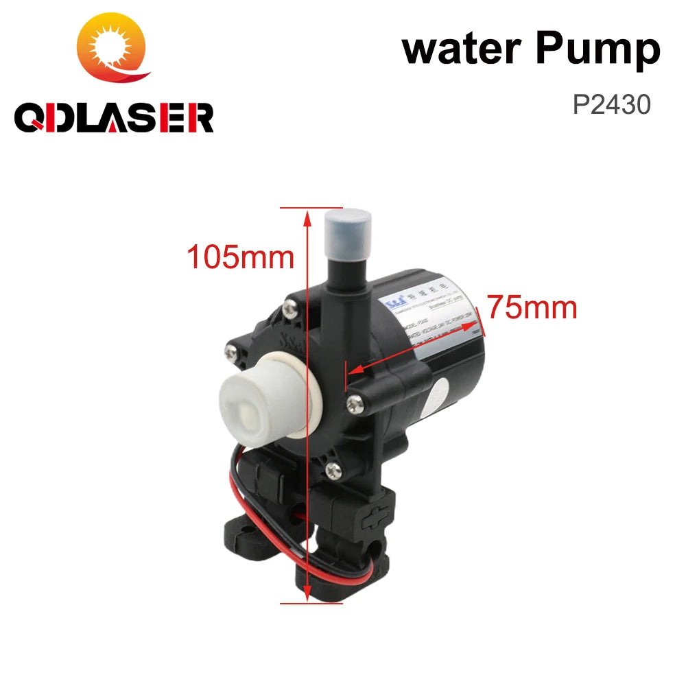 QDLASER S&A Industrial Water Pumps P2430 P2450 P24100 for S&A Industrial Chiller CW-3000 TG(DG) CW-5000 DG(TG) CW-5200 TH(DH)