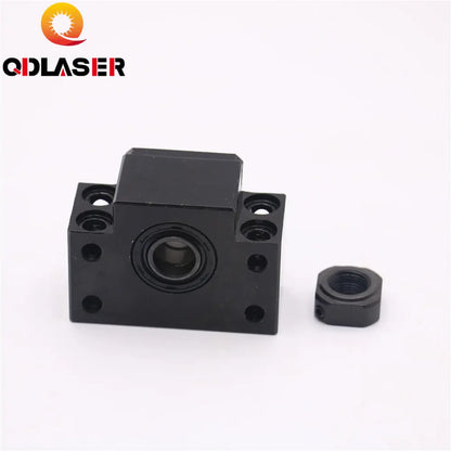 QDLASER BK20 BF20 Ballscrew Fixed Side End Supports Set for SFU2505 SFU2510 Ballscrew Liner Guides Machine CNC Parts Holder