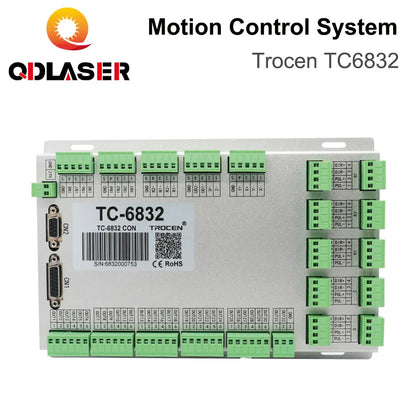 QDLASER Trocen TC6832 Spindle Cutting Vibrating Knife Control System Co2 Laser Controller for Engraving Machine High Speed DSP