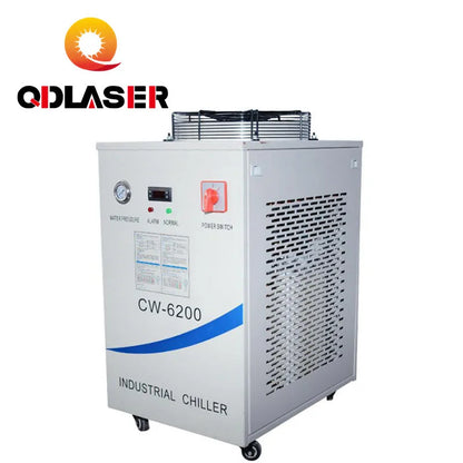 QDLASER CW-6200 CO2 RF Tube Laser Chiller for CO2 Laser Engraving Cutting Machine