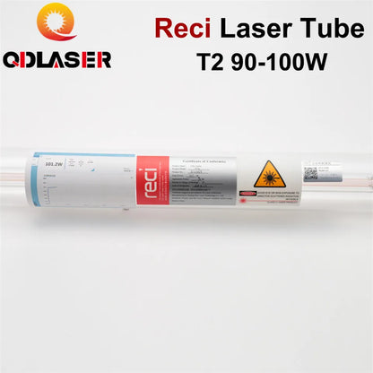 Beijing Reci Laser Cutting Tube T2 90W-100W Length 1250mm Dia. 65mm for CO2 Laser Engraving and Cutting Machine