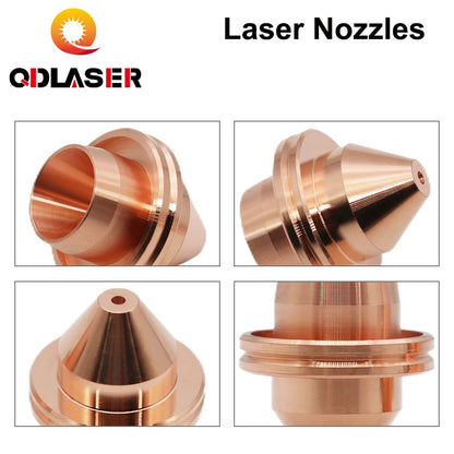 QDLASER Single Layer Laser Nozzle Fittings for Fiber Laser Cutting Nozzle for Mitsubishi