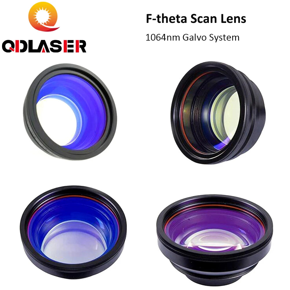 QDLASER Fiber Laser Marking Machine Lens F-Theta Lens