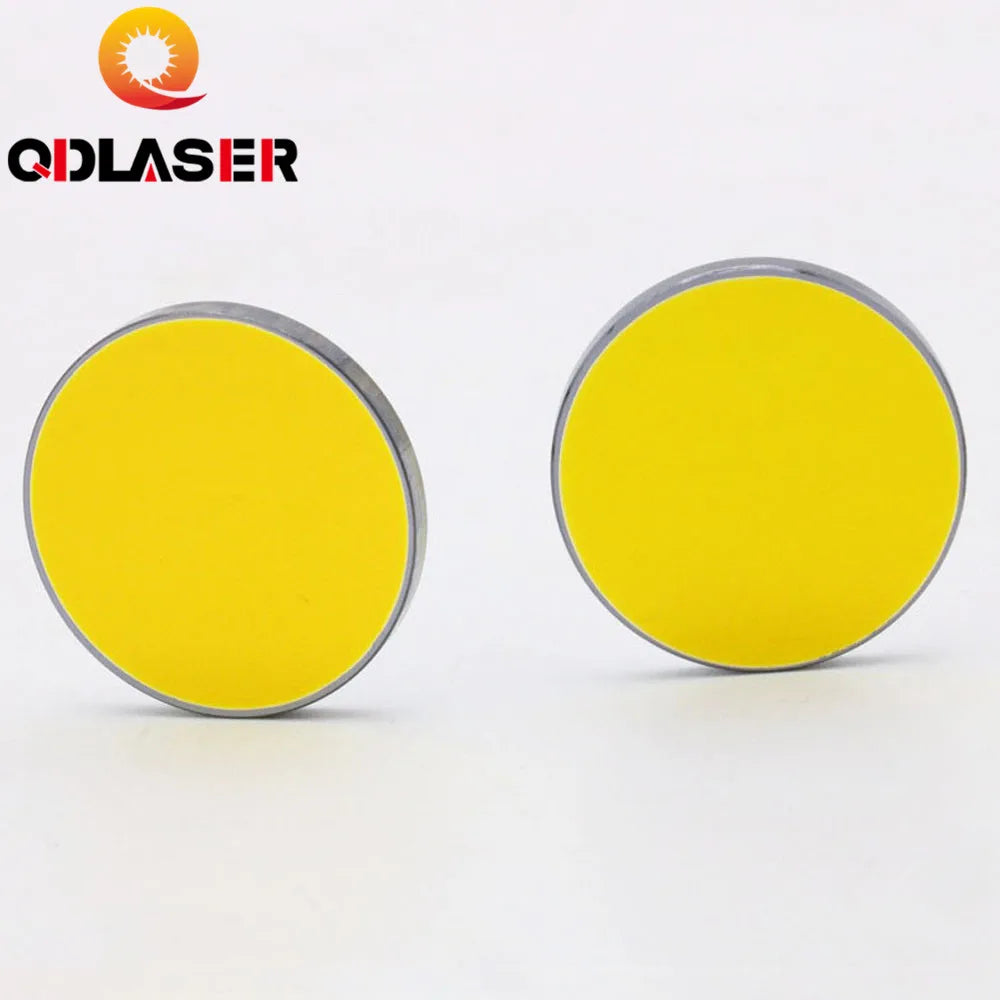 QDLASER Co2 Laser Reflect Mirrors 25mm for Laser Engraving and Cutting Machine