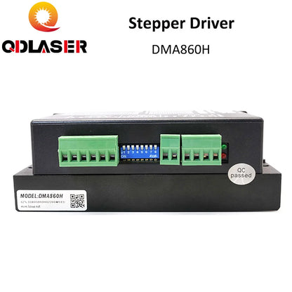 QDLASER Leadshine Driver 2-Phase NEMA34 DMA860H Stepper Motor Driver for Co2 Laser Cutting and Engraving Machine