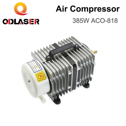 QDLASER SUMSUM High Power Air Pumps 385W ACO-818 220V/50Hz Electromagnetic Air Pump for Co2 Laser Engraving&Cutting Machine