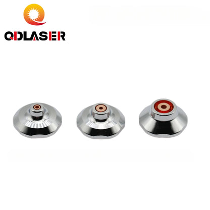 QDLASER Single Layer Double Layer Nozzles Dia 25mm  M11/M12 Caliber 4.0/6.0/10.0mm for Fiber Laser Cutting Head