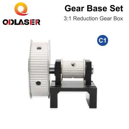 QDLASER Gear Base Set Machine Mechanical Parts for Laser Engraving Cutting Machine