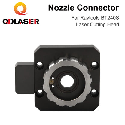 QDLASER Laser Head Nozzle Connector BT240S Nozzle Holder Connector for Raytools BT240S Fiber Laser Cutting Head
