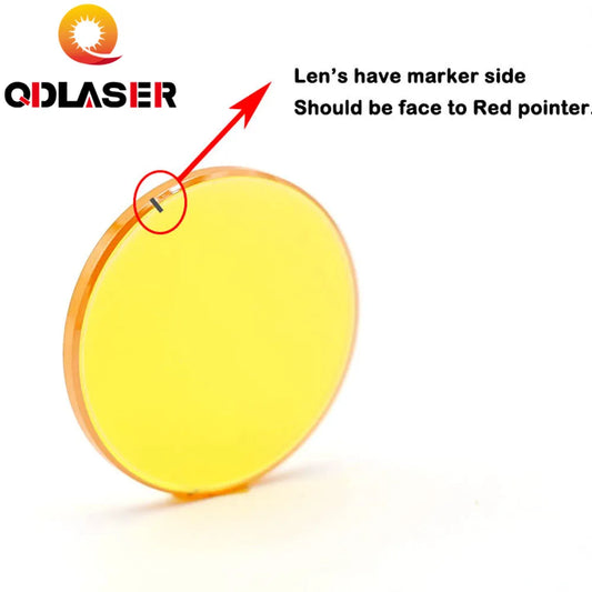 10.6um Laser Beam Combiner Lens 20mm 25mm for CO2 Laser Engraving Cutting Machine to Adjust Light Path and Make Laser Visible