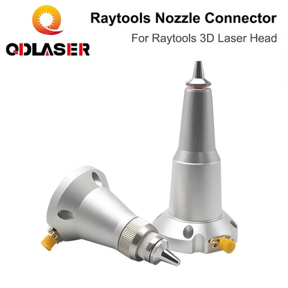 QDLASER 3D Laser Nozzle Connector F150 F200 Laser Ceramic Sensor Part for Raytools 3D Laser Cutting Head