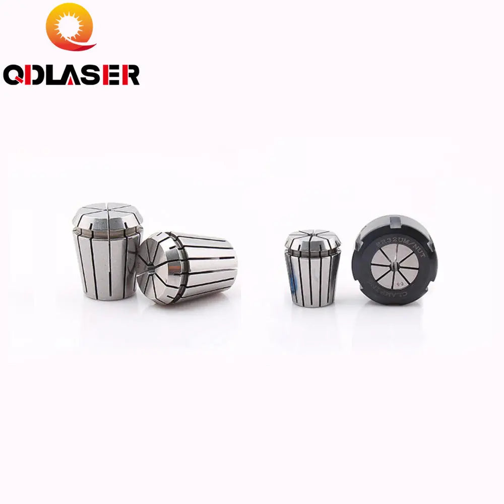 QDLASER 10Pcs Collet Chuck CNC Spindle ER8A Lathe Tool Holder Set 1-5mm for CNC Engraving Milling Lather Tool