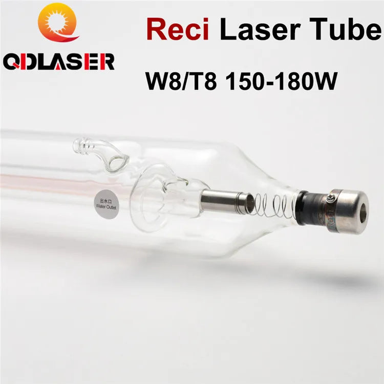 Beijing Reci Laser Tube 150W W8 150W-180W Length 1850mm Dia. 90mm for CO2 Laser Engraving Cutting Machine
