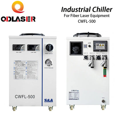 QDLASER Fiber Laser Cutting Machine Water Chiller CWFL-500 Factory Price