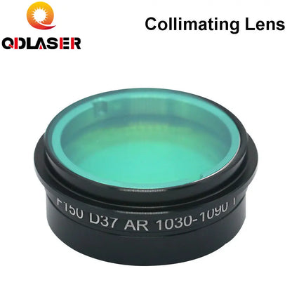QDLASER Laser Collimating Focusing Lens Dia.37mm with Lens Holder for Precitec Fiber Laser Cutting Head Lens Collimator