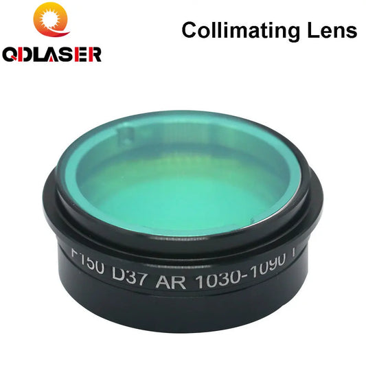 QDLASER Laser Collimating Focusing Lens Dia.37mm with Lens Holder for Precitec Fiber Laser Cutting Head Lens Collimator