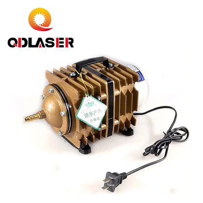 QDLASER ACO-007 220V 120W 90L/min Electric Magnetic Air Compressor Pump For Laser Machine Ash Remove Aquarium Fish Farming