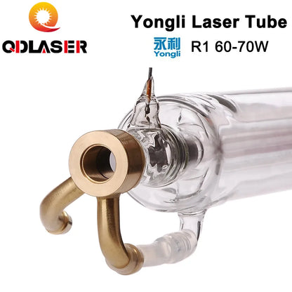 High Quality Yongli R1 60W Co2 Laser Tube for Co2 Laser Engraving and Cutting Machine