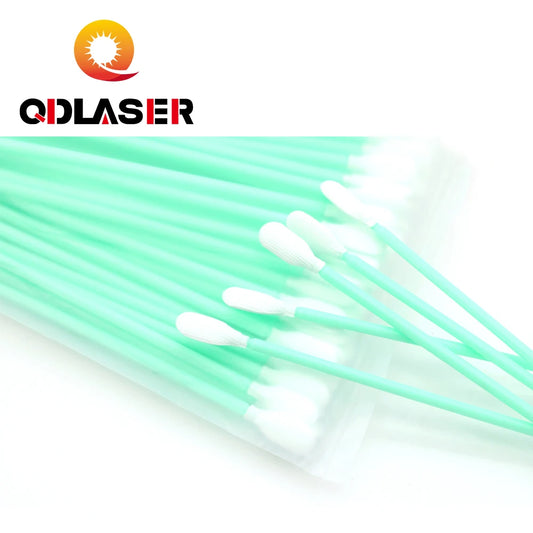 QDLASER  Cotton Swab For Fiber Laser Cutting Head Parts Laser Lens