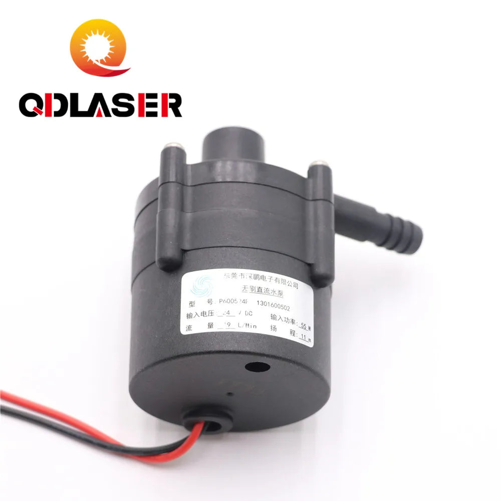 QDLASER Brushless DC Pump 24VDC 30W for Co2 Laser Industry Chiller Cw3000 or CW5000