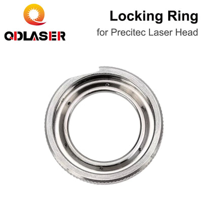 QDLASER Ceramic Lock Ring Nut Fiber Laser Head Parts Laser Nozzle Connector Fasten Ring Fiber Laser