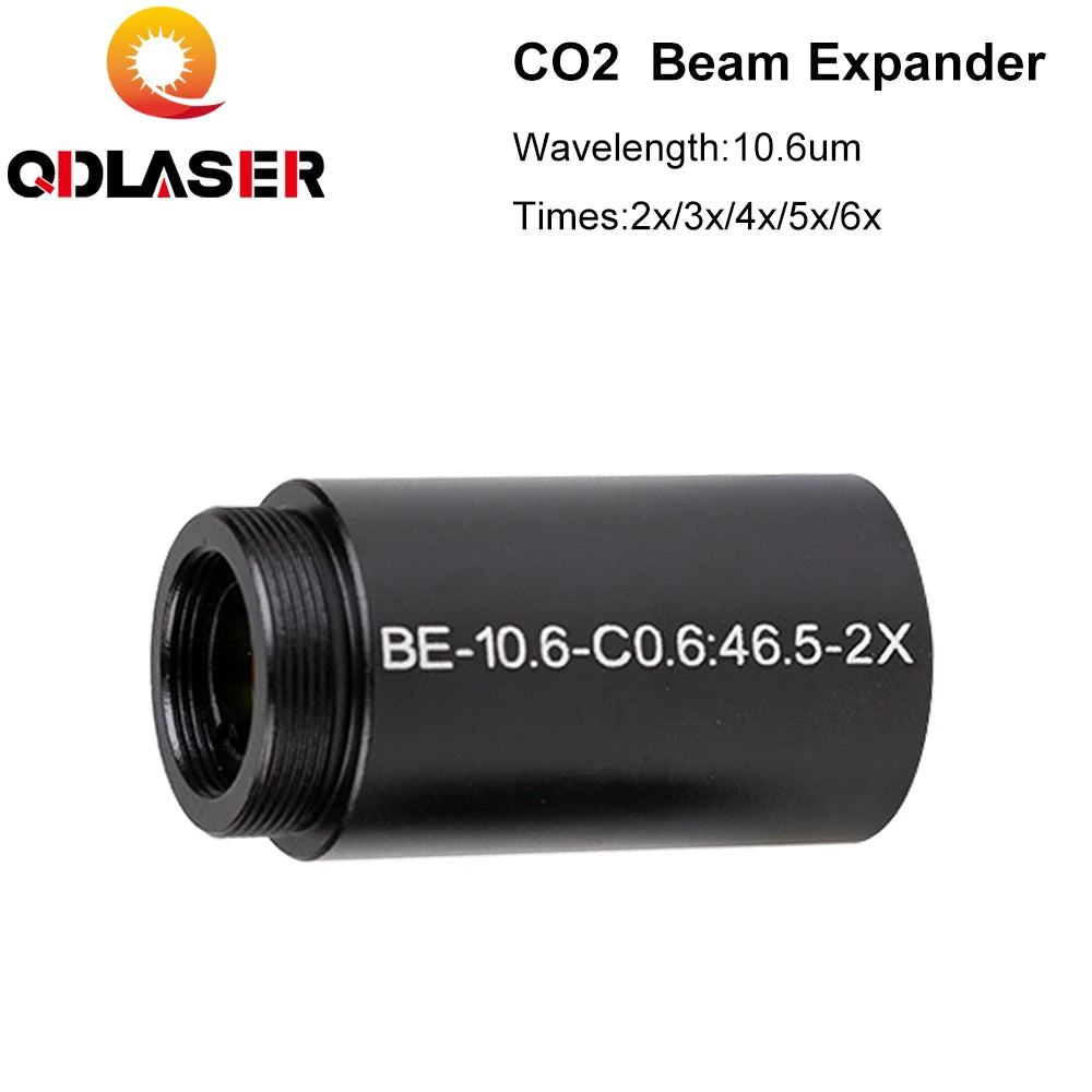 CO2 Laser Beam Expander 2X 2.5X 3X 4X 5X 6X 8X Wavelength 10.6um Fixed Series