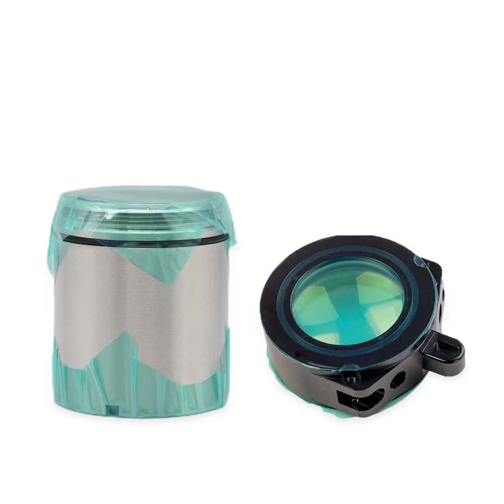 QDLASER BM114 Collimating &amp; Focusing Lens D37 F100 &amp; D38.1 F200mm with Lens Holder for Raytools Laser Cutting Head BM114