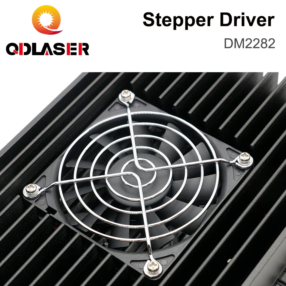 QDLASER Leadshine 2 Phase Digital Stepper Driver DM2282 for 110/130 Stepper Motor 2.2~8.2A Work 80~220VAC Replace MD2278 ND2278