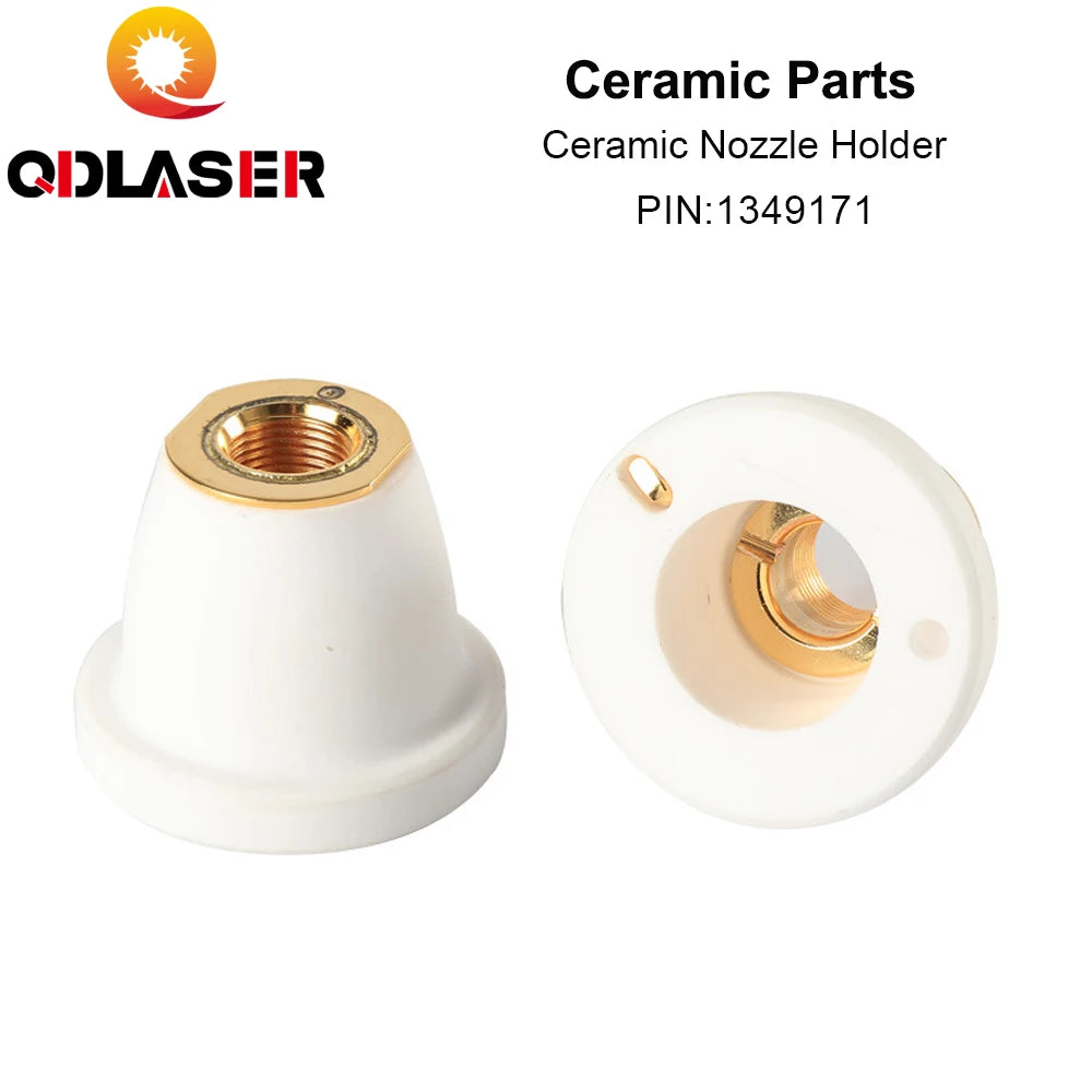 QDLASER  Laser Ceramic/Nozzle Holder High Quality 1349171 2D M12 Metal Laser Cutting Machine