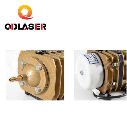 QDLASER Electrical Magnetic Air Compressor 220V 70L/Min ACO-005 SUNSUN Air Pump 80W for Laser Machine Home Aquarium Aerator Fish