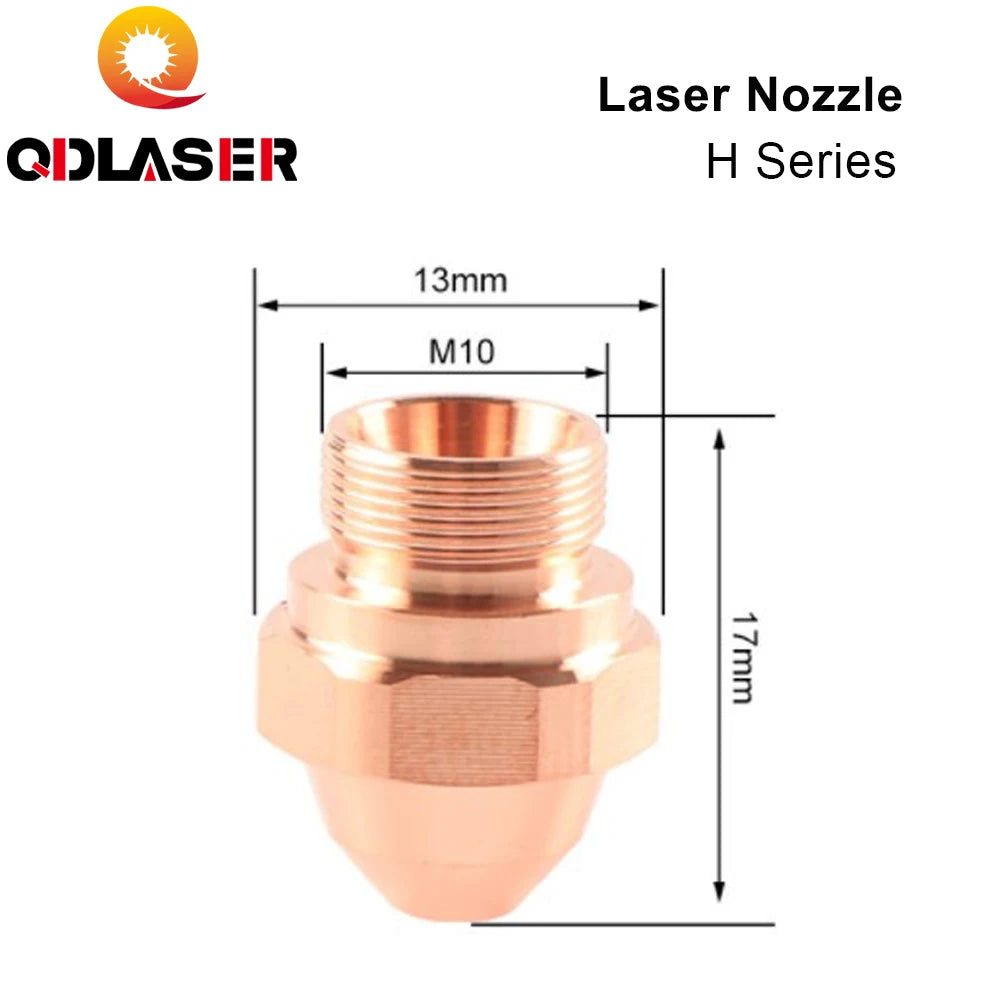 QDLASER Fiber Laser Nozzles H Series Nozzles High Pressure For Wholesale H Series Highyag Laser Cutting Machine