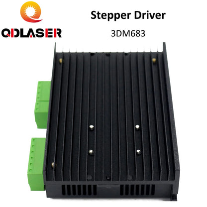 QDLASER Stepper Driver 3DM683 3-phase Hybrid 24-60VDC 8.3A For 3-phase Nema 23/34 Stepper Motor