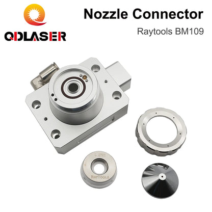 QDLASER Fiber Laser Head Nozzle Connection Parts BM109 0-1.5kW for Fiber Metal Cutting Machine Nozzle Connector